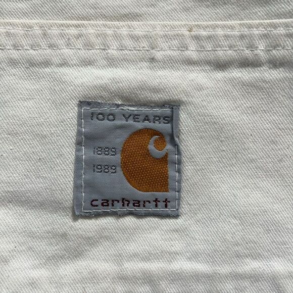 TRUE VINTAGE Carhartt Shorts 100 years - 34” - Picture 15 of 16